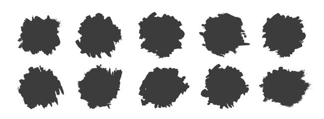 Collection of grunge paint splash, abstract, grunge frame set, Overlay texture set, paint, damaged, vintage, old, brush, rough, Different types of texture Background