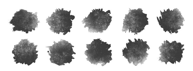 Set of grunge paint splash, abstract, grunge frame set, Overlay texture set, damaged, paint, vintage, old, brush, rough, Different types of texture Background