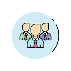 Team Collaboration vector icon