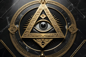 Illuminati symbol set