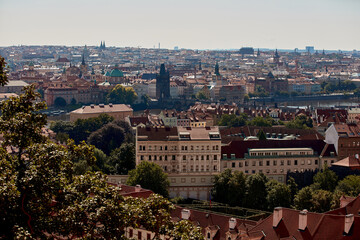 Obraz premium View of Prague city, capital of Czech Republic, Europe.