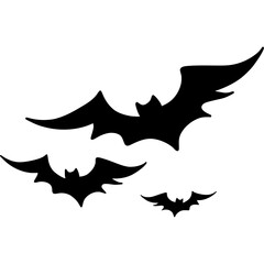 Halloween Bat Silhouette