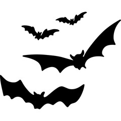 Halloween Bat Silhouette