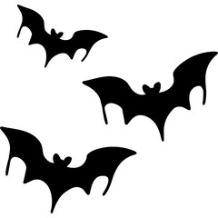 Halloween Bat Silhouette