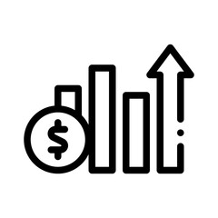 expense tracker line icon