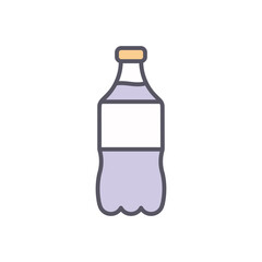 Cola vector icon stock ilustration