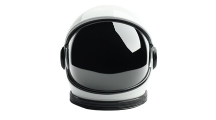 Exploring space astronaut helmet display museum exhibit science art indoor environment front view...