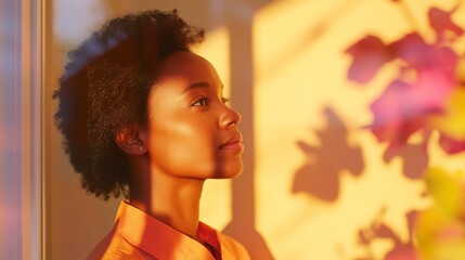 Warm Ombre Aesthetics Health Consultation with Diagnostic Tools in Modern Clinic - Patient-Centric Care Visuals for Healthcare Marketing