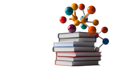 Exploring molecular structures science lab educational content close-up chemistry concepts