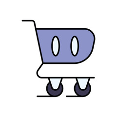 E-commerce Cart vector icon