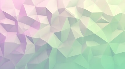 Fototapeta premium Abstract Pastel Low Poly Geometric Background