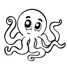 octopus cartoon illustration