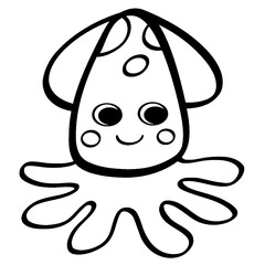 octopus cartoon illustration
