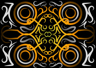 This image is background ornament motif design 