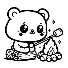 Line Art for Coloring Book 