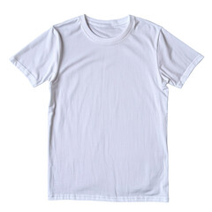 White T-shirt, studio shot, black background, apparel mockup (1)