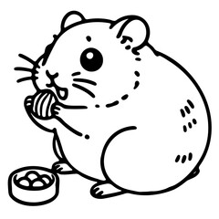 Line Art for Coloring Book 