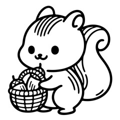 Line Art for Coloring Book 