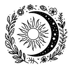 Line Art for Coloring Book 