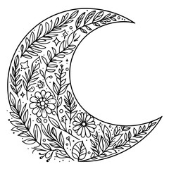 Line Art for Coloring Book 