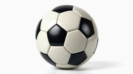 Classic Black and White Soccer Ball
