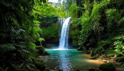 waterfall in the forest
