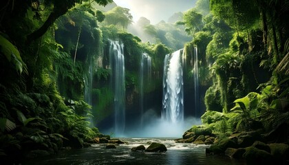 waterfall in the forest