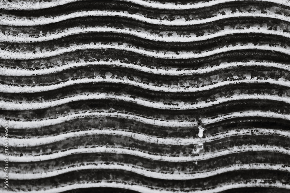 Aufkleber A monochromatic image of a wave pattern.