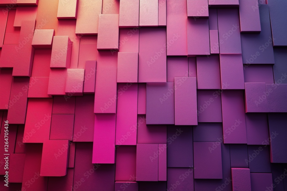 Poster colorful layers of fabric create a striking visual display in a textile workshop