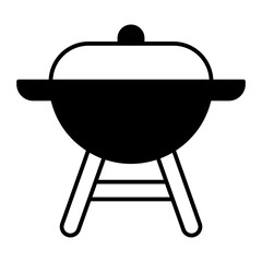 BBQ black icon