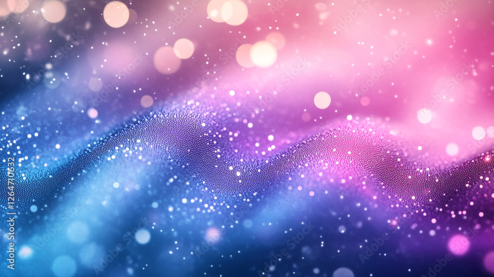 Poster vibrant waves of color and light create a mesmerizing abstract backdrop in soft pastels