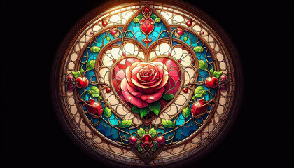 A Symphony of Colors &ndash; Stained Glass Art at Its Finest