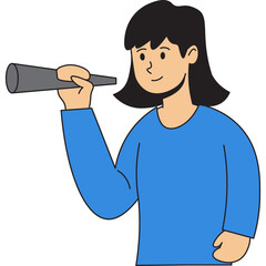 Work & Job Hiring Illustration