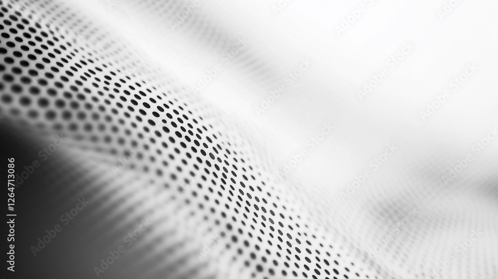 Poster delicate patterns of texture flowing in monochrome shades create a visual harmony of light and shado