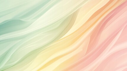 Abstract Pastel Swirls A Soft Color Gradient Background