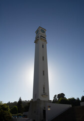 The bell tower of the University of Concepcion in Chile