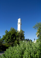 The bell tower of the University of Concepcion in Chile