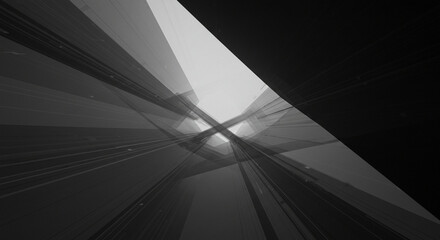 Obraz premium black and white abstract background