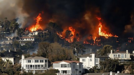 Holywood wildfires