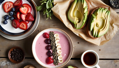 fresh vegetables on a wooden board