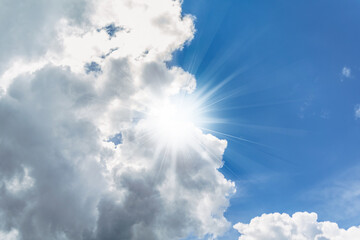 Sky and clouds for backgrounds, outdoors, nebula, nimbus