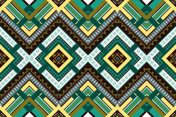 Geometric ethnic pattern seamless design for background ,Tribal geometric seamless patterns, ethnic design, hipster backdrop, wallpaper Background, Design curtain, carpet ,fabric ,textile 