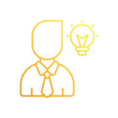 Entrepreneur vector icon