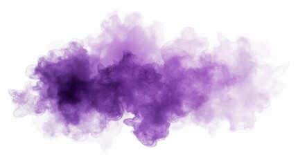 Fototapeta premium Vibrant Purple Ink Splash