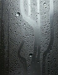 Condensation, glass, water, drops, background, texture, seamless, studio, light, silver, color, moisture, surface, reflection, transparency, wetness, clarity, cold, liquid, mist, fog, smooth, shine, p