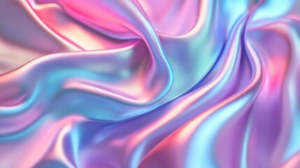 Naklejka premium Emerald Satin Fabric Gradient Background Ultra HD