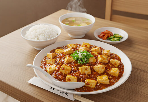 麻婆豆腐定食