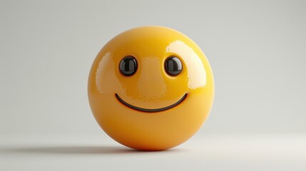 3D realistic emoji from an elevated and diagonal perspective, capturing detailed textures and expressions on a white background