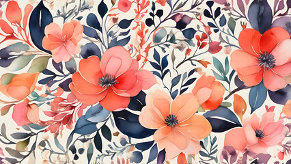 A soft and romantic floral pattern perfect for creating feminine designs.