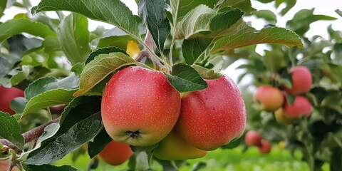 Obraz premium red apple